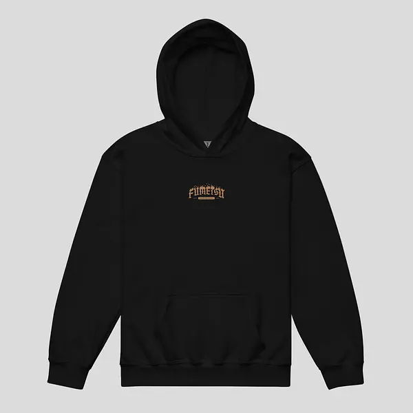 Oni Demon Kids Hoodie Black