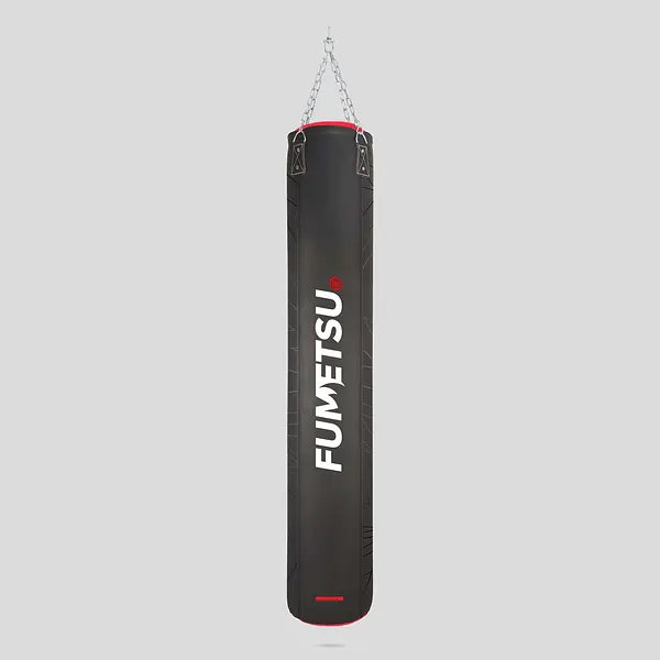 Icon 6ft Punch Bag Black/Red/White