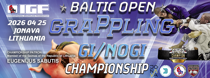 2026 BALTIC OPEN GRAPPLING GI/NOGI CHAMPIONSHIP