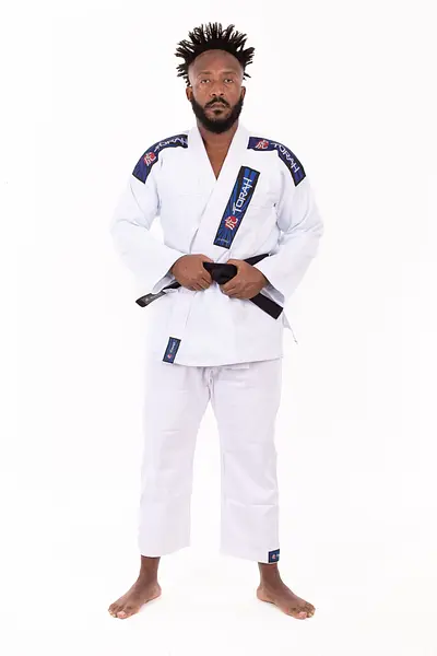 KIMONO JIU-JITSU TRANÇADO PLUS ADULTO