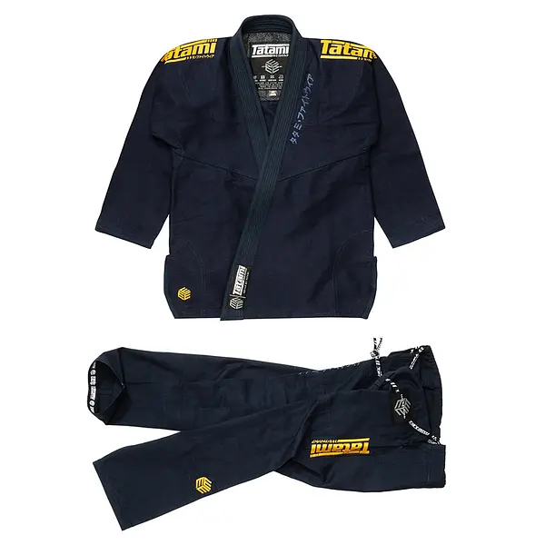 Tatami BJJ Gi Estilo Black Label navy/gold