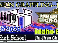 Grappling X 4/11/2026 Idaho State Jiu Jitsu Championship Meridian, ID