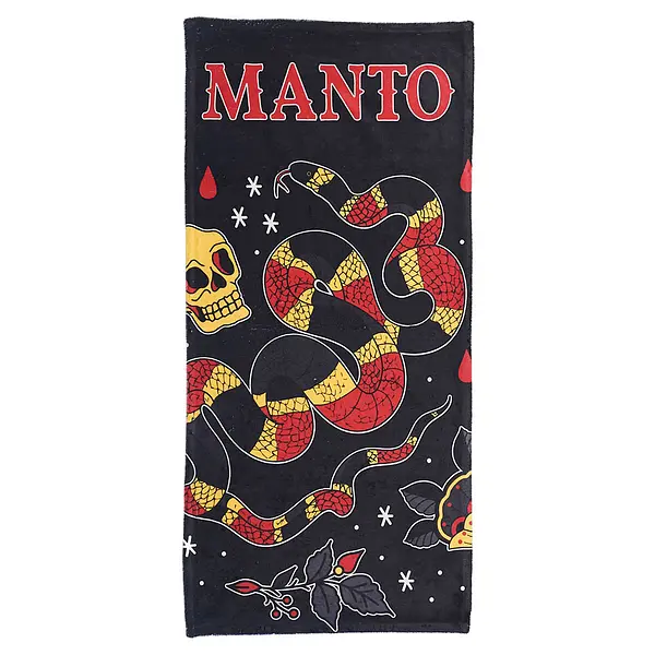 Manto Sports Towel Coral