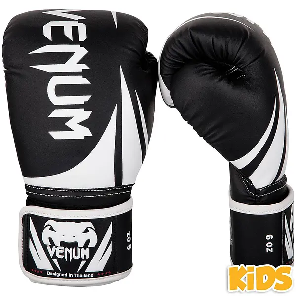 Venum Boxing Gloves Kids Challenger 2.0 black/white