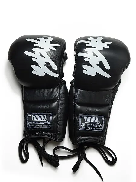 Yibuko LACE-UP MMA GLOVE BLK/WHT