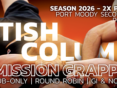 AVA BRITISH COLUMBIA Submission Grappling Tournament 2026 (Port Moody, Vancouver BC)