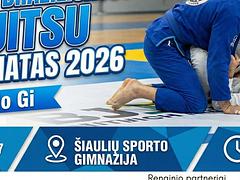 Lietuvos Braziliškojo Jiu-Jitsu čempionatas 2026 Gi/No Gi