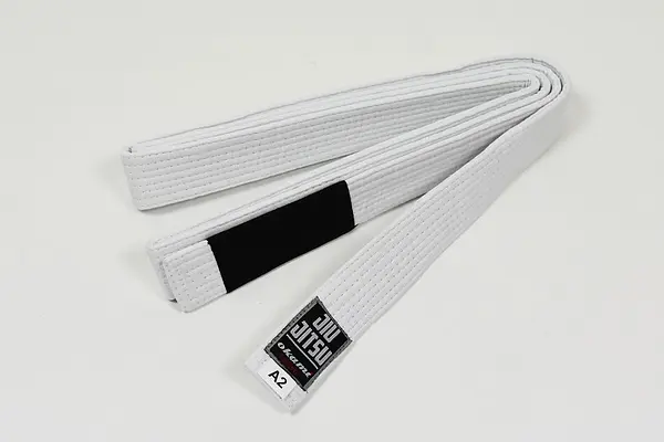 Okami fightgear BJJ Belt – weiß