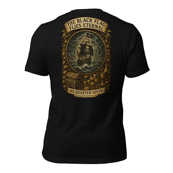 The Black Flag Flies Eternal Shirt