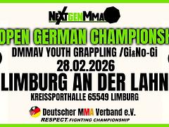 Next Gen German Open Junior Grappling Championships (8 years to 17 years)
