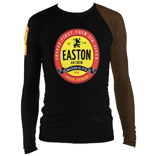 Faixa Marrom - Coffee Am Crew Rash Guard - by Nine Lives
