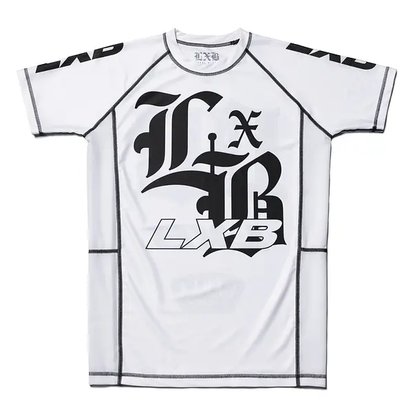 Speed Kills White Rash Guard