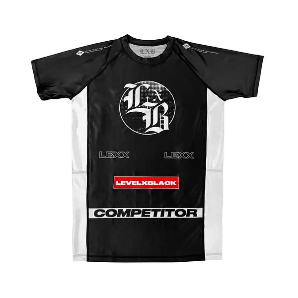 LBXX Competitor Black Rash Guard