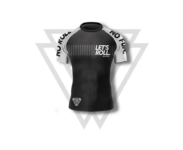 Rashguard Let’s Roll No Roll No FUN BJJ
