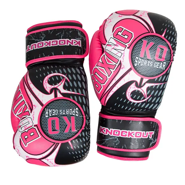 KO Sports Gear’s Boxing Gloves – Girls Pink 12oz