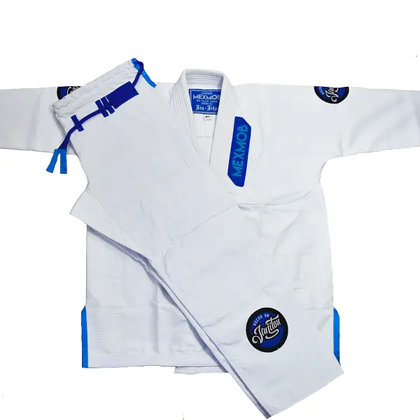 KIMONO MEXMOB HECHO EN JIU JITSU BLANCO