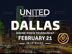 United Grappling in Dallas - Texas - April 5th