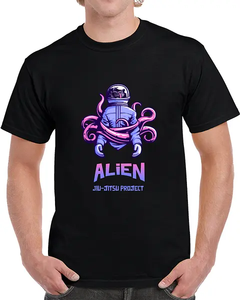 Alien Jiu-Jitsu Project Tshirt