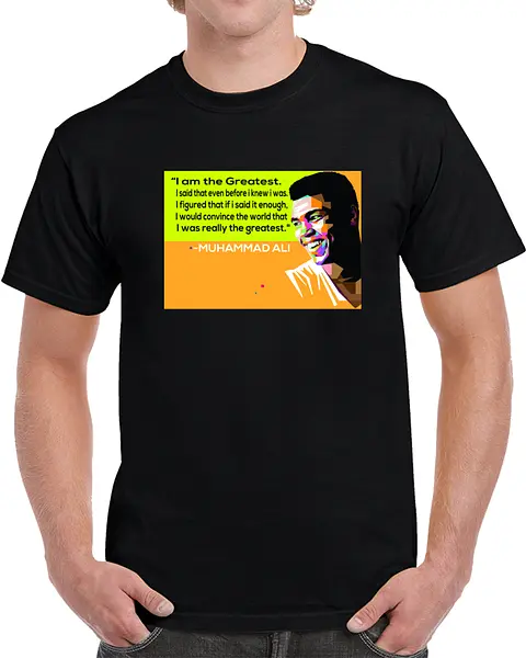 I Am the Greatest Ali Boxing T-shirt