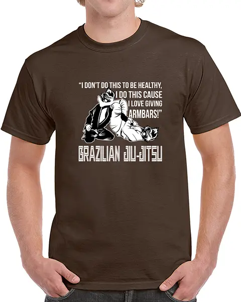 I Do This Cause Bjj T Shirt (Dark)
