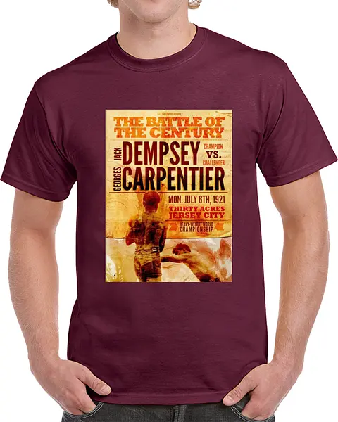 Dempsey vs Carpentier Tshirt