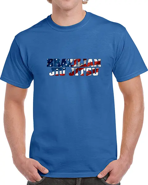 USA BJJ Flag T-shirt