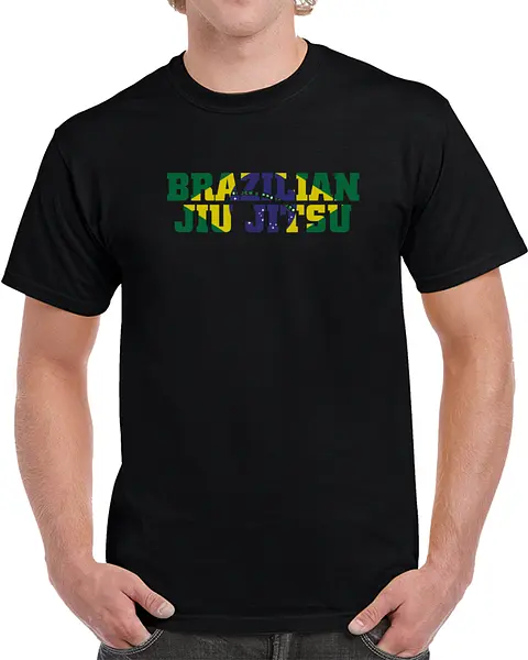 Brazilian Jiu-Jitsu Flag T-shirt