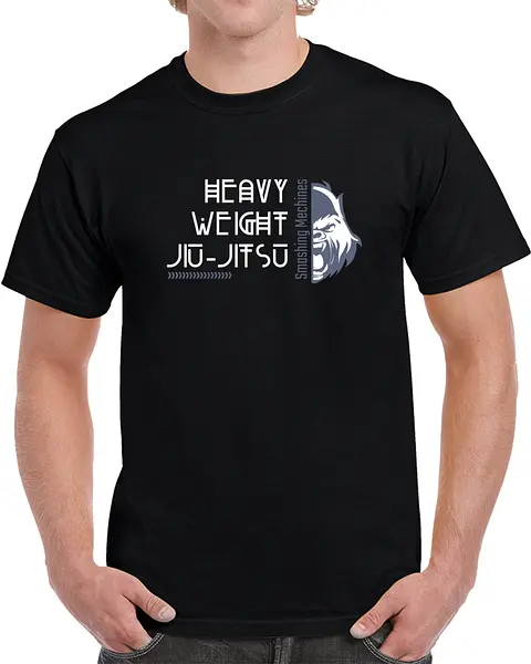 Smashing Machines Heavyweight BJJ Tshirt (Dark)
