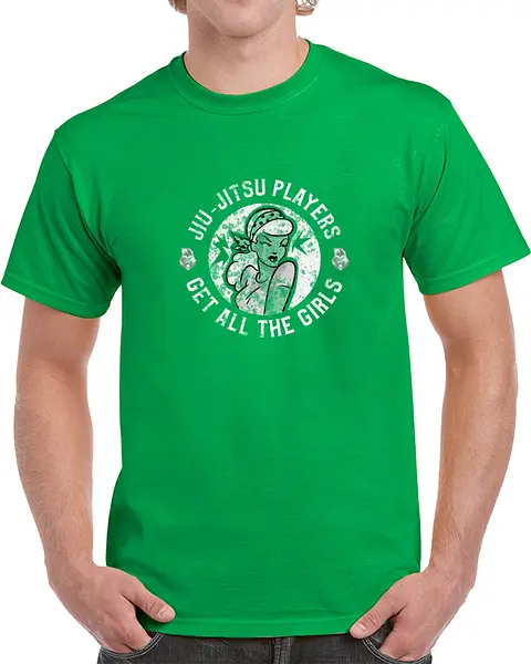 Jits Players Get All The Girls (Dark) T-Shirt