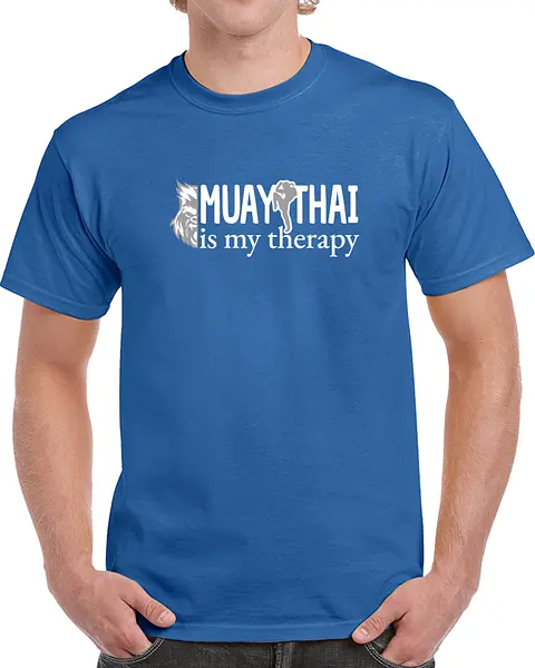 Muay Thai is Therapy (Dark) Tshirt