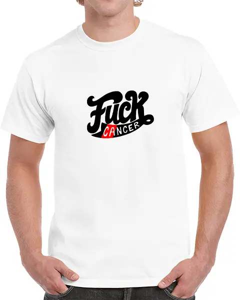 Bjj Black Belt Fuck Cancer T-Shirt