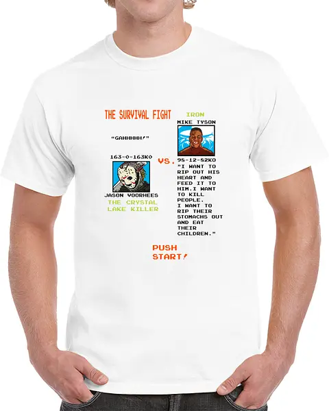Iron Mike Vs Jason Voorhees (Light) T-Shirt
