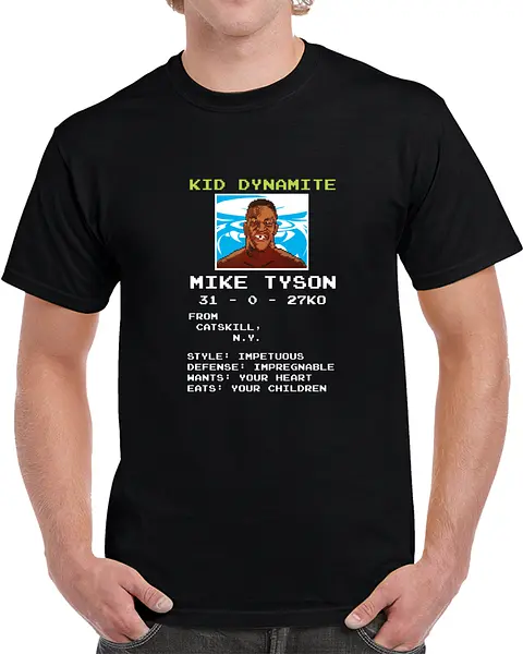 Mike Tyson’s Punchout (Dark) T-Shirt