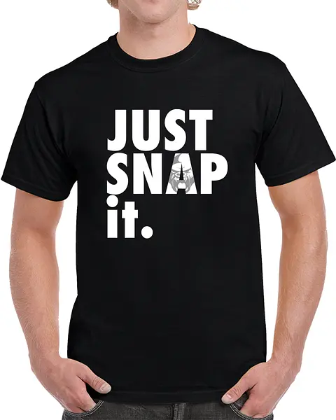 Just Snap It (Dark) T-Shirt