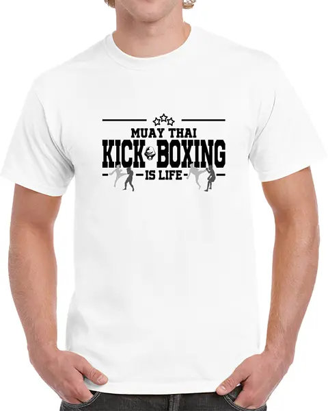Kickboxing Is Life (Light) T-Shirt