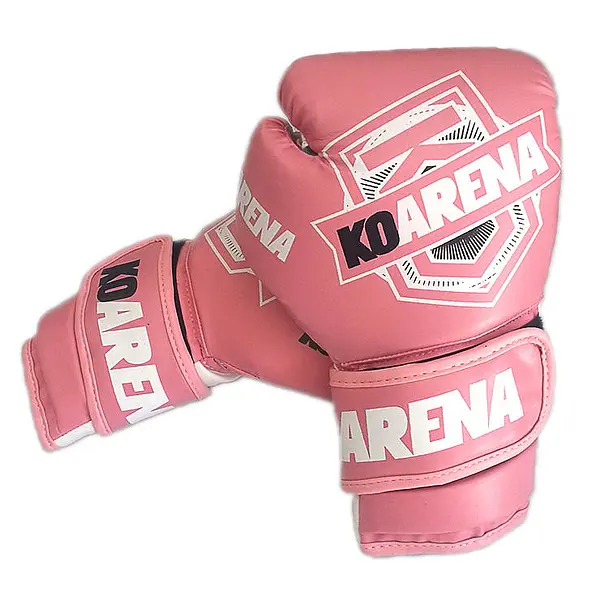 KOARENA Guantes de Boxeo Niño Rosa