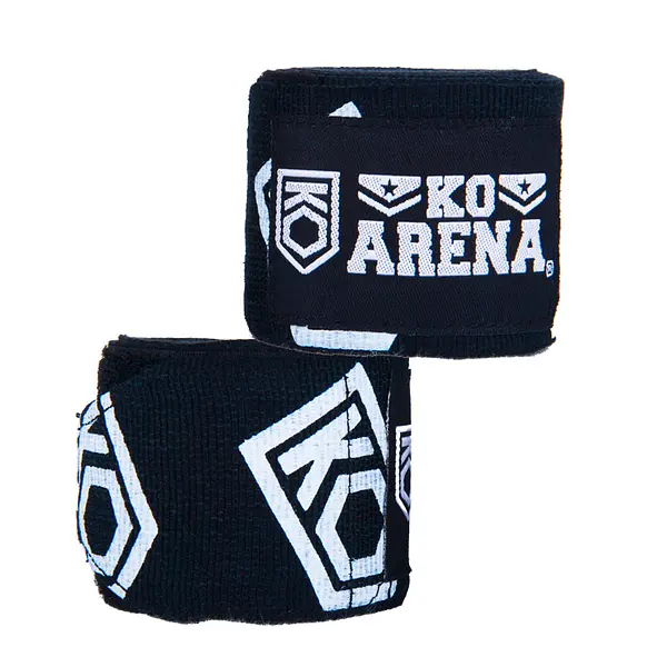 KOARENA Logo Series Handwraps Negro