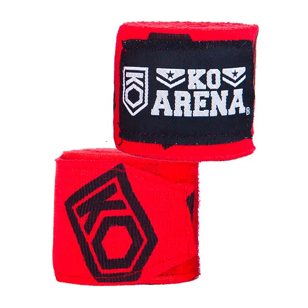 KOARENA Logo Series Handwraps Rojo