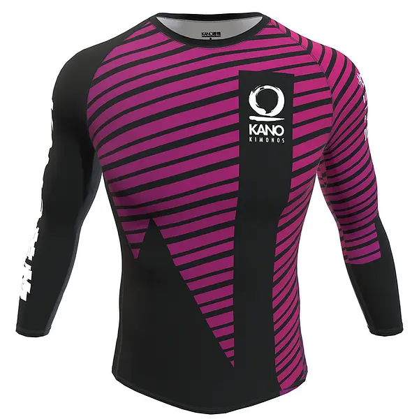 Rashguard Kano Purple Belt training