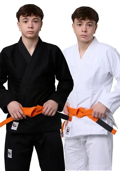 Combo Kimono Jiu jitsu DK Branco + DK Preto