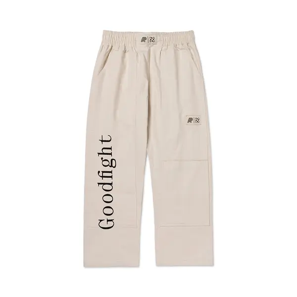 A&P x GOODFIGHT® WEARABLE GI PANTS UNBLEACHED