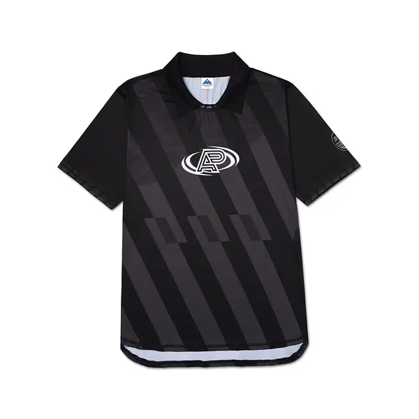 A&PWW GRAPPLING OVAL POLO SHIRT BLACK