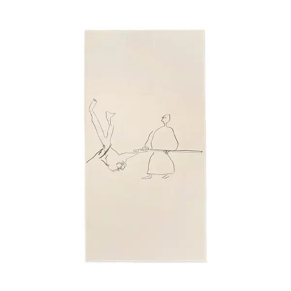 A&P x BASQUIAT ‘SAMURAI’ TOWEL