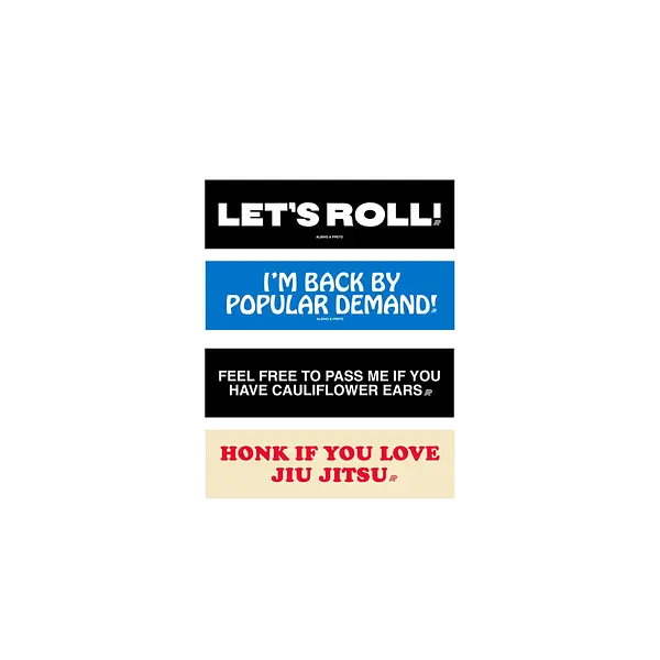 A&P BUMPER STICKER PACK 005