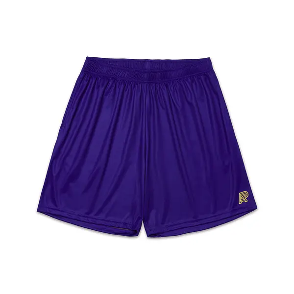 A&P MU MICRO MESH SHORTS (PURPLE/YELLOW)