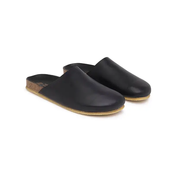 A&P x PADMORE & BARNES CREPE MULE (BLACK) FULFILLMENT