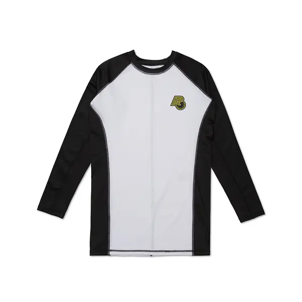 A&P ZW YW ESSENTIAL RASHGUARD WHITE