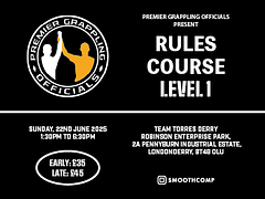 Premier Grappling Officials - Rules Course (Level 1) Derry