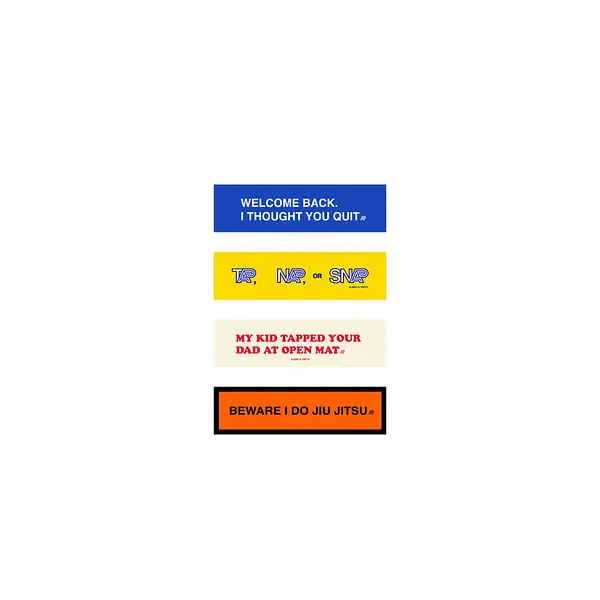 A&P BUMPER STICKER PACK 002