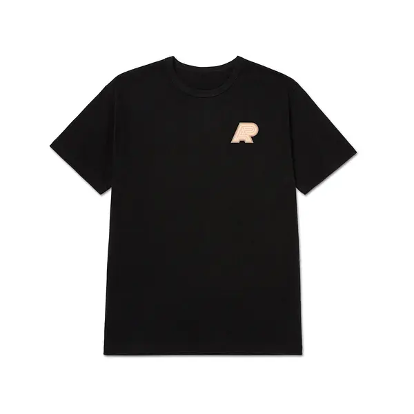 A&P STUCCO MARK TEE BLACK (FULFILLMENT)